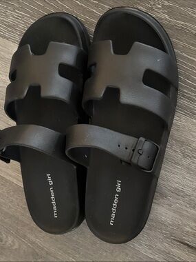 Madden girl jelly slides sandals Sz 7.5